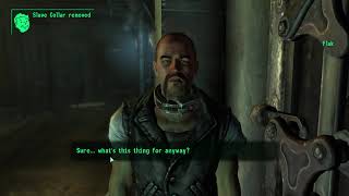 Fallout 3: Flak you are a slave now , get moving.