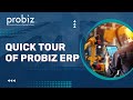 Quick Tour Of Probiz ERP