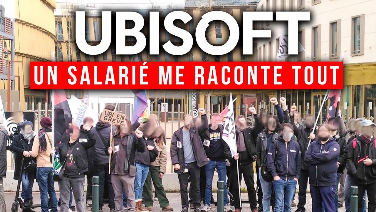 Ubisoft : "C'est intenable" ⛔ Un salarié me partage les COULISSES de la grève