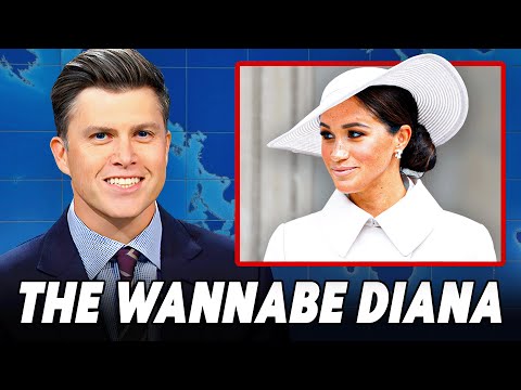 Colin Jost Hilariously DESTROYS Meghan Markle on SNL Live