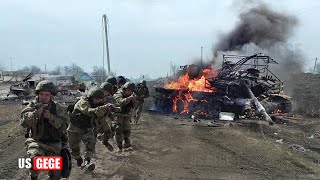 FIERCE BATTLE (Dec 15) Brutal shot Ukraine T-64BV tank destroys Russian T-72 tank in Melitopol