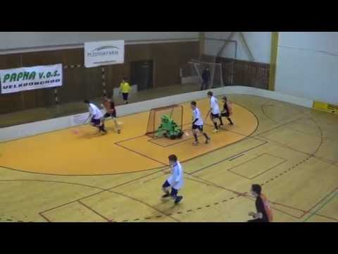 FBC Sokol Rokycany - FBŠ Kerio Plzeň 7:8 - sestřih gólů