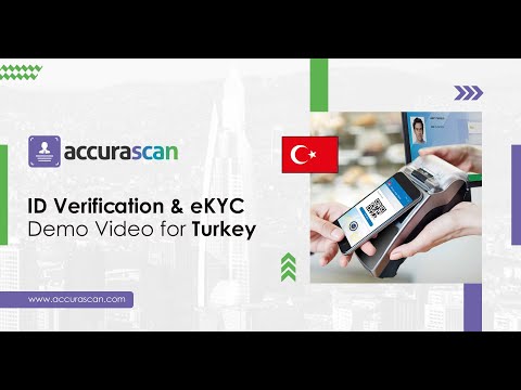 ID Verification & eKYC Demo Video for Turkey
