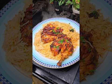 simple roast with yellow rice #chicken #shorts #shaheenasyed