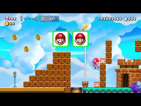 Super Mario Maker 2 🔧 Endless Challenge 6889 - 6896