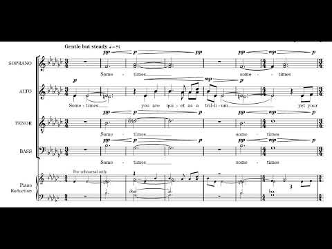 You Speak Violets (SATB unaccompanied, div.) | Chronos Vocal Ensemble