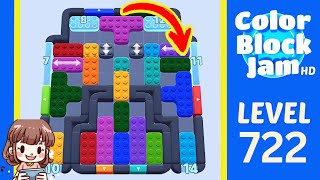 Soluzione del Livello 722 di Color Block Jam