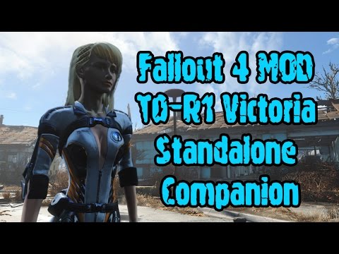 Fallout 4 мод T0 - R1 Victoria Standalone Companion