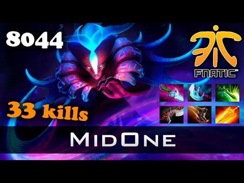 MidOne Spectre 33 kills - 8044 MMR Ranked Dota 2