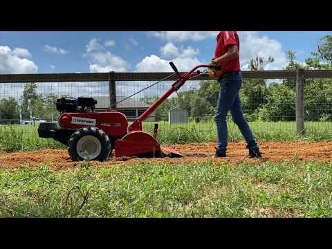How To Break Ground With a Troy-Bilt Tiller in Clay Soil