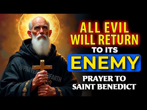 VERY POWERFUL PRAYER TO ST. BENEDICT AGAINST ALL EVIL - DEMONS, WITCHCRAFT, CURSE, DISEASE & BONDAGE