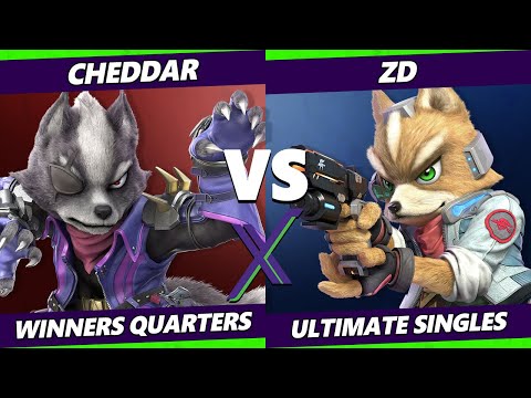 S@X 454 Winners Quarters - Cheddar (Wolf) Vs. ZD (Fox) SSBU Ultimate Tournament