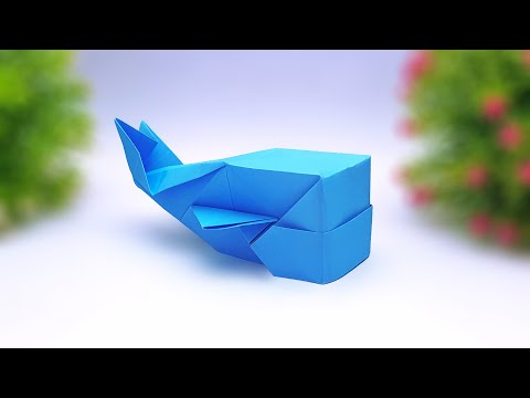Easy Origami Whale instructions | Origami Blue Whale Tutorial Realistic Blue Whale