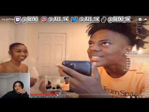 B Lou reacts to IShowSpeed's coming out stream... (Full Reaction)