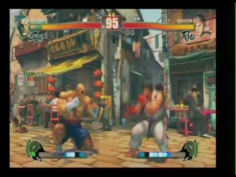 Jabba (Sagat) vs Red King (Ryu) - AEX Ranbat Roma 2.4 [Street Fighter 4 tournament]