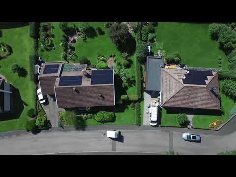 Solpaneler för Smaragdvägen