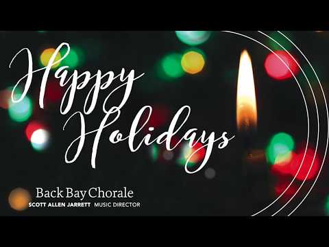 A Holiday Message from the Back Bay Chorale!