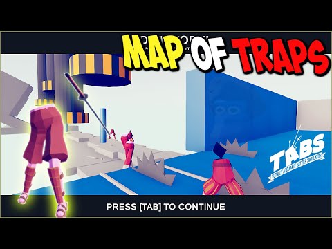 New Map of Trap! Pants Units Army Battles + Bob - TABS MODS GAMEPLAY