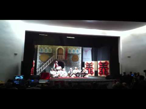 NAIM E HAKI BUZHALA  ne festivalin Rapsodia SHqiptare ne Skenderaj me 28  11 2012