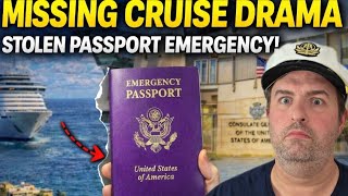 A CRUISE PASSENGER HAS HER PASSPORT STOLEN ON EMBARKATION DAY