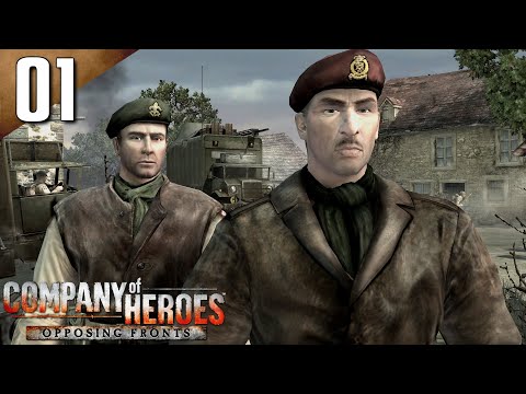 Liberation of Caen: 100% (Expert) Walkthrough Part 1 - Authie: Boudica's Boys (No Commentary)