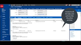 Infor CRM - Ticket Management