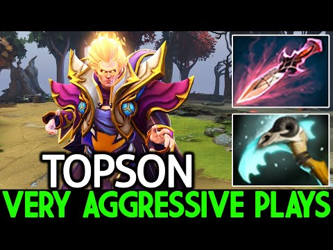 TOPSON [Invoker] Very Aggressive Play with Right Click Build Dota 2