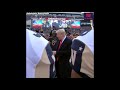 Pres Trump Flips Coin At Army Navy Football Game