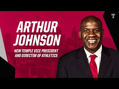 Temple Introduces Arthur Johnson as VP and Director of Athletics