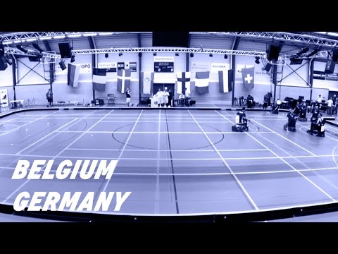 FINAL 3/4 Belgium - Germany / IPCH Powerchair Hockey European Championship 2016