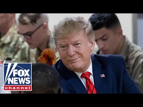 Trump makes surprise visit to troops in Afghanistan