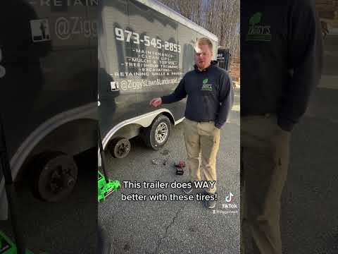 Our trailer does WAY better with these tires!