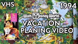 Walt Disney World Vacation Planning Video - VHS 1994