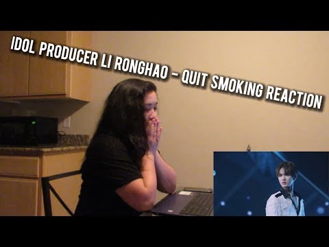 Shy Reacts: Idol Producer Li Ronghao Collaboration Stage (李荣浩导师合作舞台) - Quit Smoking (戒烟)