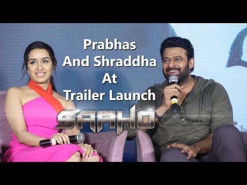 Saaho Movie Trailer Launch Event