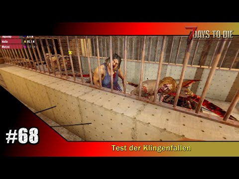 7 Days to Die Deutsch #68 Test der Klingenfalle [Let´s Play Coop Gameplay]