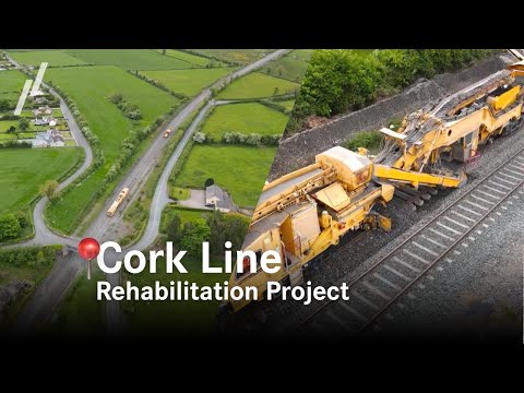 Cork Line Rehabilitation Project | On-Track Machines by Rhomberg Sersa Ireland
