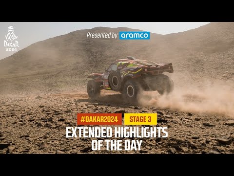 Extended highlights of Stage 3 presented by Aramco - #Dakar2024