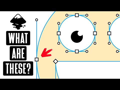 Introduction To Nodes and Paths | Inkscape Beginner Tutorial