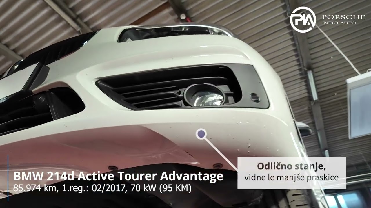 BMW serija 2 Active Tourer 214d Advantage - SLOVENSKO VOZILO