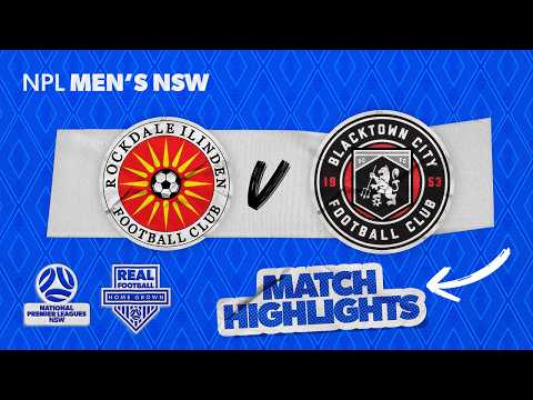 NPL Men's NSW Round 3 Highlights – Rockdale Ilinden v Blacktown City