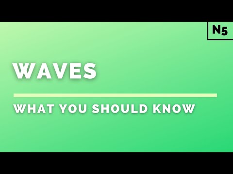 National 5 Physics | Waves | What You Should Know