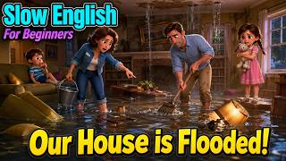 The House Was Flooded!  Easy English Listening Story A2 Level MQDEFAULT Thumbnail