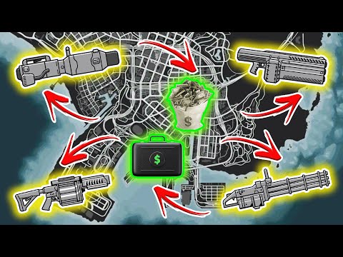 GTA 5 - All Secret Money & Rare Weapon Locations! (Unlimited Money & Weapons)