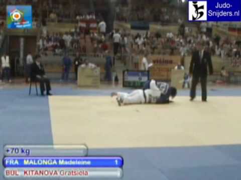 Judo 2009 Koper: Malonga (FRA) - Kitanova (BUL) [+70kg]