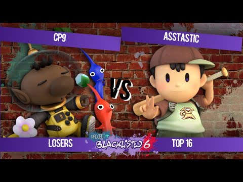 Blacklisted 6 Top 16 - CP9 (Olimar) vs AssTAStic (Ness)