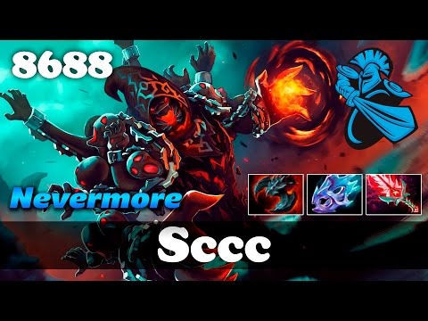 Sccc Shadow Fiend | 8688 MMR Dota 2