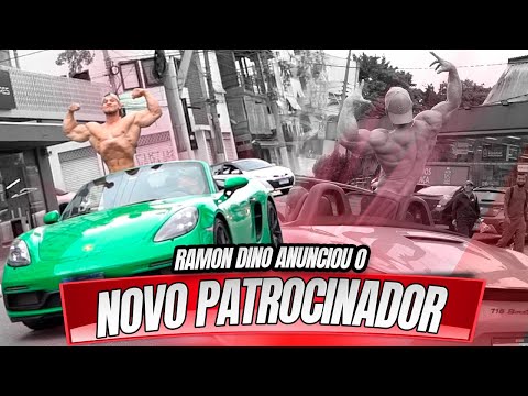 RAMON DINO ANUNCIOU SEU NOVO PATROCINADOR