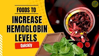 Foods to Increase Hemoglobin Levels Quickly | Iron Rich Foods