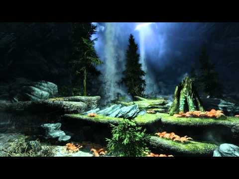 Skyrim timelapse - Eldergleam Sanctuary